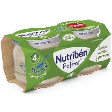 Nutriben Nutriba(c)n Potito Introduccia3n Bipack Judaas Verdes Con Patatas 2x 120g