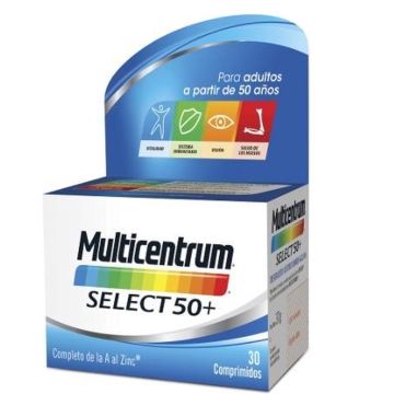 Multicentrum Select 50+ 30 Tablets