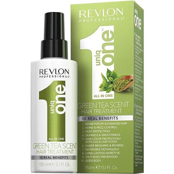 Revlon Professional - Uniq One All In One Green Tea Scent Hair Treatment 10 Real Benefits Conditioner Is A 150Ml Spray Hair