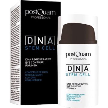 Anti-Veroudering Crème voor Ooggebied Postquam Global DNA Men (20 ml)