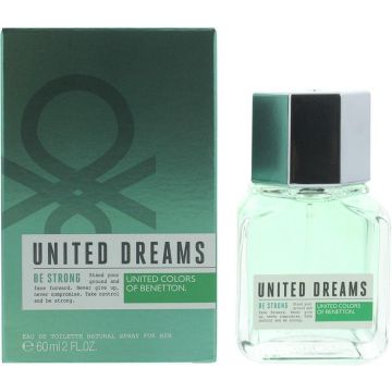 Benetton United Dreams Be Strong Man Eau De Toilette Spray 60ml