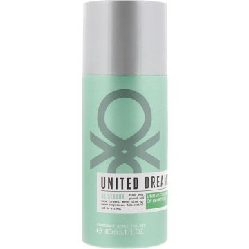 United Colors Of Benetton United Dreams, Be Strong Deodorant Spray 150ml For Men