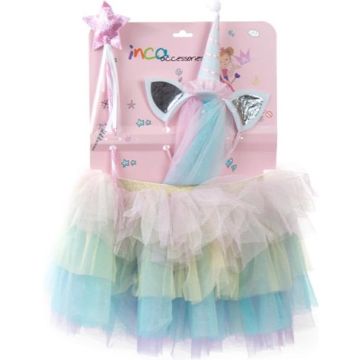 Tutu Inca Multicolour Unicorn 24-36 Months (3 Pieces)