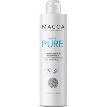 Exfoliërende Gezichtsgel Clean &amp; Pure Macca Verzachtend (200 ml)