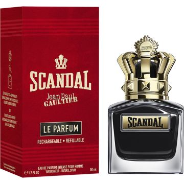 Jean Paul Gaultier Scandal pour Homme Le Parfum Refillable - 50 ml - eau de parfum intense spray - herenparfum