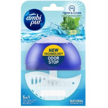 Ambi Pur Toiletblok Starterkit 5in1 Fresh Water &amp; Mint