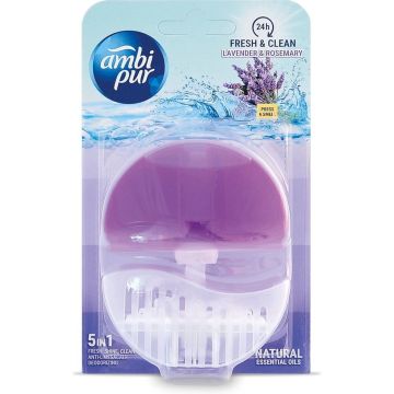 Ambi Pur Toiletblok Starterkit 5in1 Lavender &amp; Rosemary