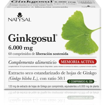 Natysal Ginkgosul 60 Caps