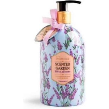 Handzeep met dispenser IDC Institute Scented Garden Lavendel (500 ml)