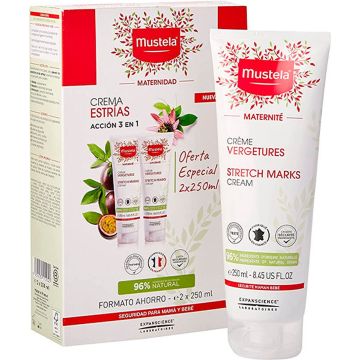 Anti-Striae Crème Mustela Duplo 3 in 1 (2 x 250 ml)