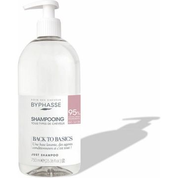 Shampoo voor dagelijks gebruik Byphasse Back to Basics Alle haartypes (750 ml)