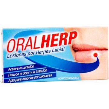 Oralherp Transparent Cream For Cold Sores 6ml