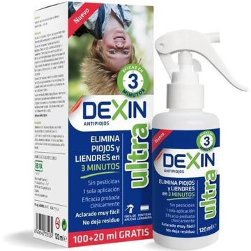 Dexin anti-luizen en neten 120 ml cadeau scrunchie met theeboom