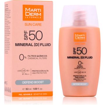 Martiderm Sun Care Mineral Fluid Spf50 50ml