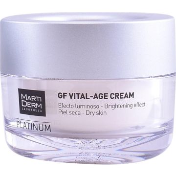 Vochtinbrengende Dagcrème Martiderm GF Vital-Age Platinum GF SPF 15 (50 ml) (50 ml)