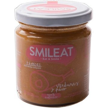 Smileat Potito Bio Pavo Con Verduras 230g