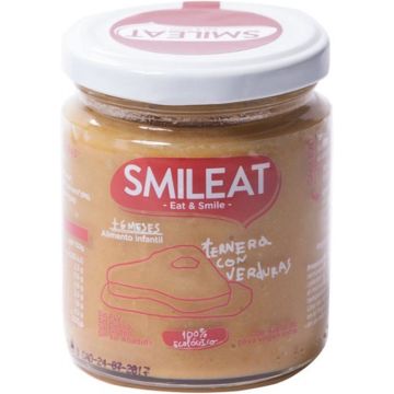 Smileat Potito Bio Ternera Con Verduras 230g