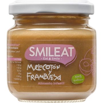 Smileat Potito Bio Frambuesa Y Melocoton 130 Gr