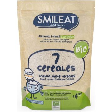 Smileat Papilla 7 Cereales Bio 200g