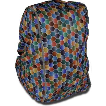 Dripdropbag Regenhoes Spring Voor Rugzak 50 X 40 X 20 Cm Multicolor