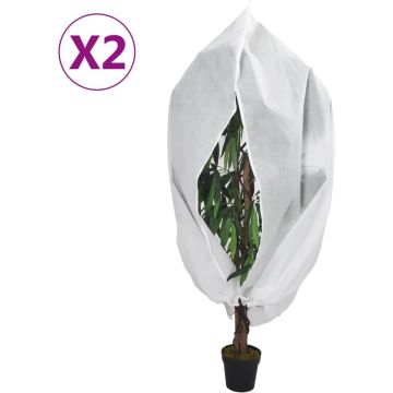 vidaXL-Plantenhoezen-met-ritssluiting-2-st-70-g/m²-3,93x3-m