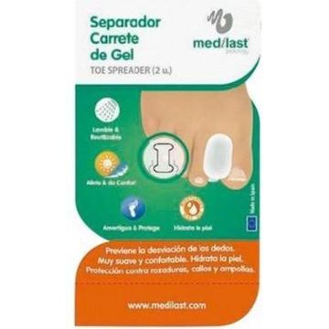 Separador Dedo Medilast Gel Sili T S 2u