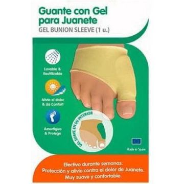 Guante Prot Juanete Medilast Gel Puro