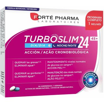 Food Supplement Forté Pharma Turboslim 24 56 Units