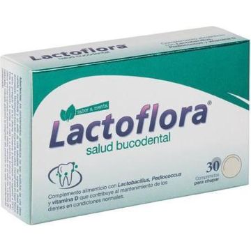 Lactoflora Salud Bucodental Menta 30 Comprimidos