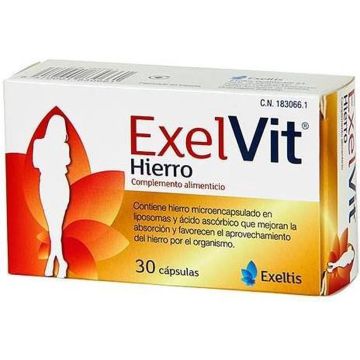 Exelvit Hierro 30 Capsulas