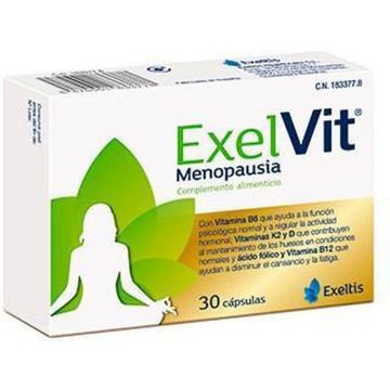 Exelvit Menopausia 30 Ca!psulas