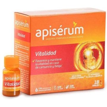 Apisérum Apisérum Vitalidad 18 Viales