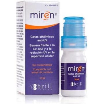 Brill Pharma Miren Gotas Ofta!lmicas Anti-uv 10ml