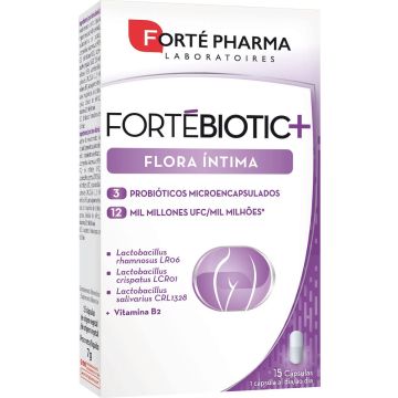 Forté Pharma Fortebiotic Intimate Flora 15 Capsules