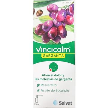 Salvat Vincicalm Throat Spray 25ml