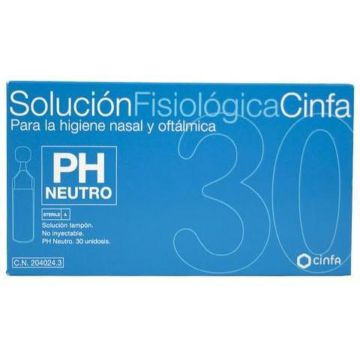 Solucion Fisiologica Monodosis Cinfa 30uds