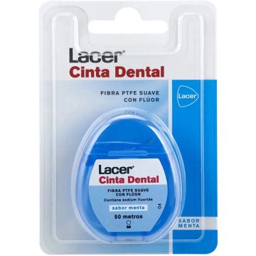 Lacer Cinta Dental Ptfe Sabor Menta 50 Metros 1 U