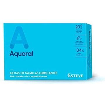 Esteve Aquoral Gotas Oftalmologicas 20 Monodosis X 0,5ml