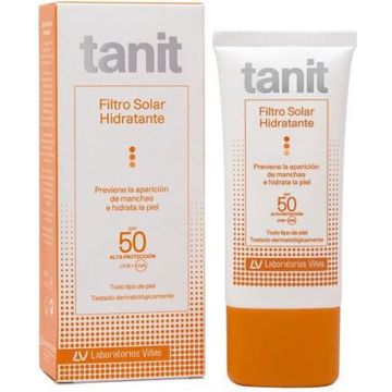 Laboratorios Vinas Tanit Moisturising Sunscreen Cream 50ml