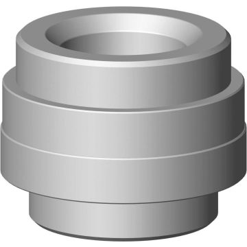 Cyclus Tools Persbus Voor 1 1/2'' Staal Zilver