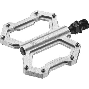 Pedaalset BMX Marwi SP-1210 aluminium met extra dunne draad - zilver (verpakt in een doosje)