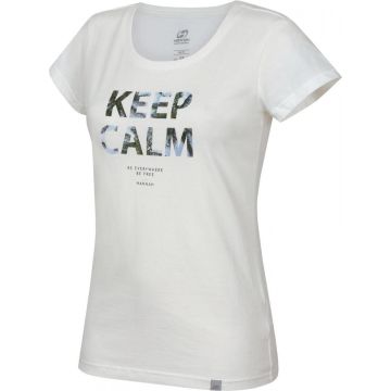 Hannah T-shirt Talimana Dames Katoen Wit Mt 40