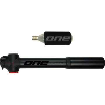 One hand pomp 90 mini pump black