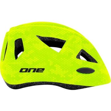 One helm Racer S/M geel