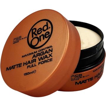 Red One Haar Styling Wax - 150 ml. - Argan - Matte Hair Wax