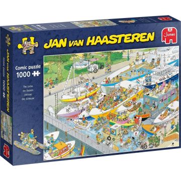 Jan van Haasteren De Sluizen puzzel - 1000 stukjes