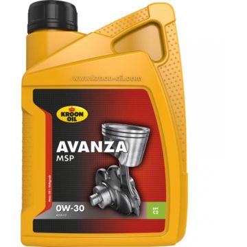 Kroon-Oil Avanza MSP 0W-30 - 35941 | 1 L flacon / bus