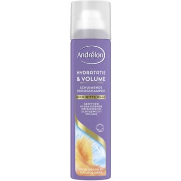 Andrelon Droogshampoo Schuimend Hydratatie &amp; Volume 200 ml