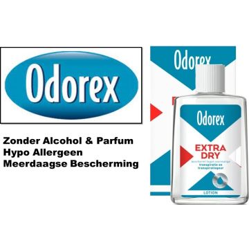 Odorex Extra Dry Vloeibare Flacon - 50 ml - Deodorant