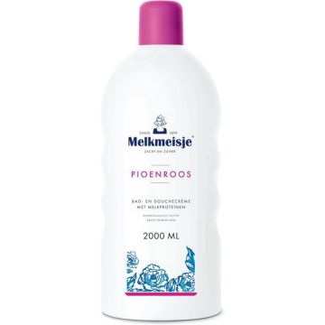 Melkmeisje Bad&amp;Douche Pioenroos - 2000ml